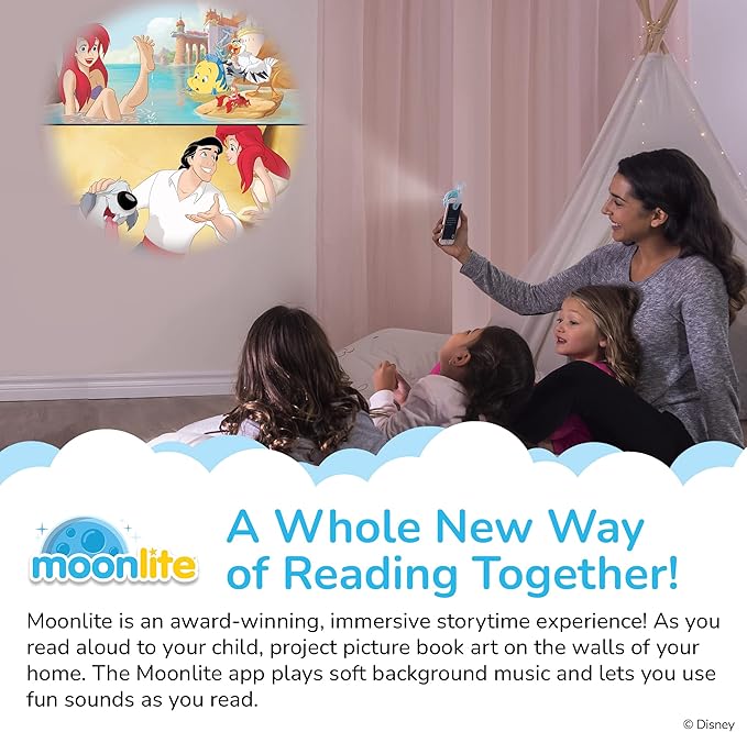 Moonlite Storybook Reels For Flashlight Projector, Kids Toddler | Mr. Strong | Single Reel Pack Story for 12 Months and Up