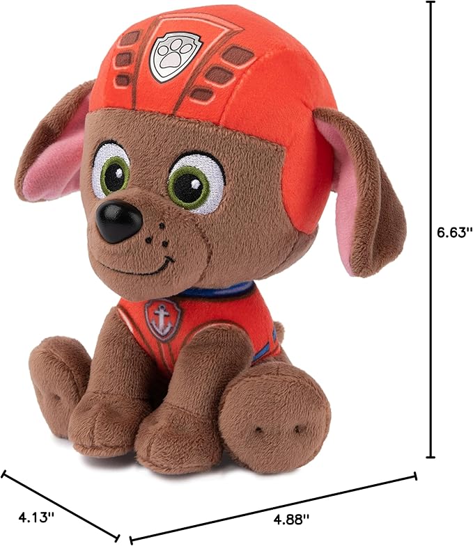 GUND Official PAW Patrol Zuma in Signature Water Rescue Uniform Plush Toy, Stuffed Animal for Ages 1 and Up, 6" (Styles May Vary)