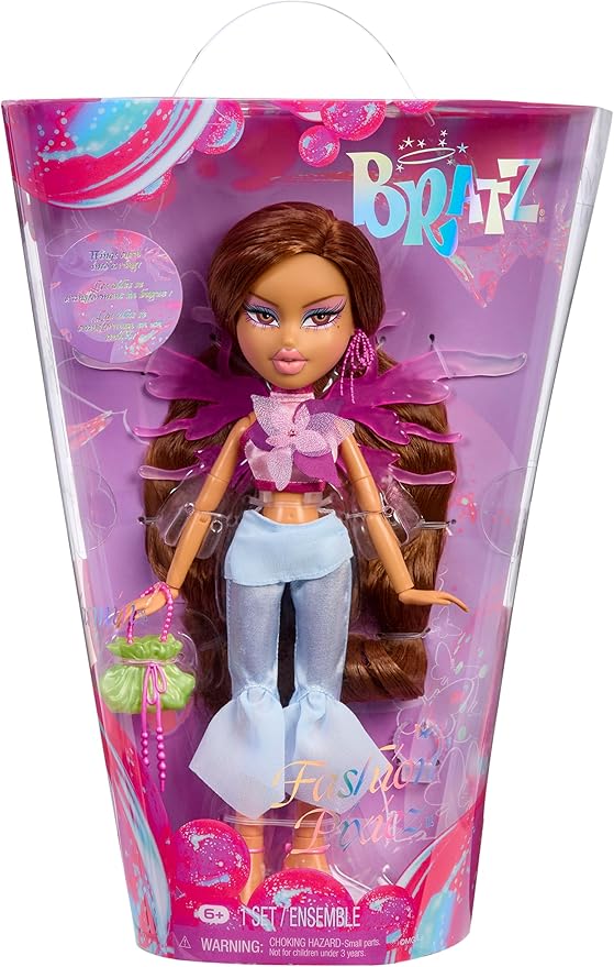 Bratz Fashion Pixiez Yasmin Collectible Fantasy Doll with Real Fashions and Accessories