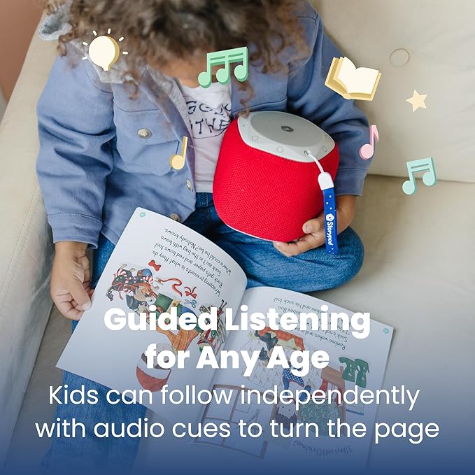 Storypod | Rambee Boo & The Christmas Sock | Read-Along Book for The Storypod Audio Learning System | SEL Audio Learning & Interactive Fun