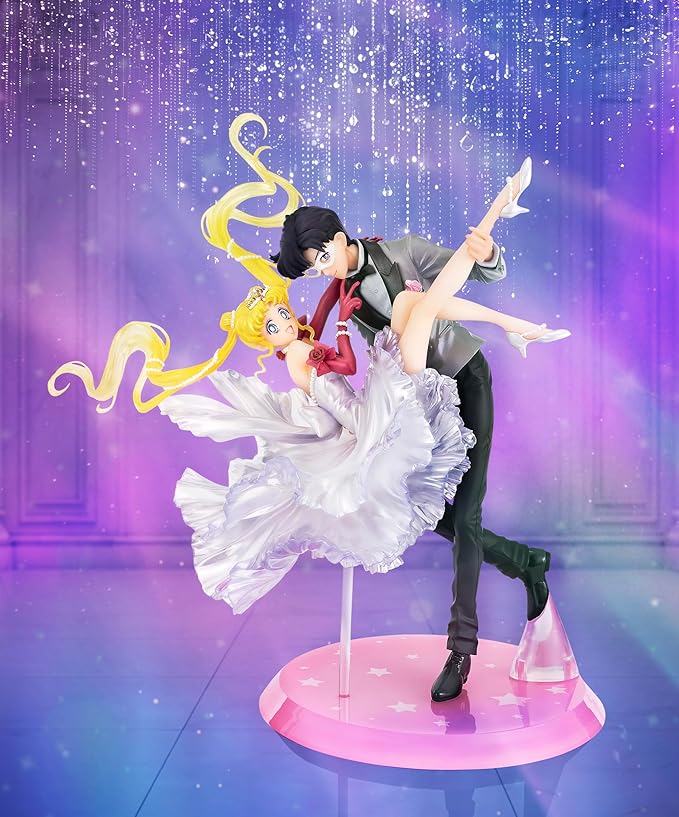 TAMASHII NATIONS - Sailor Moon - Usagi & Tuxedo Mask [Moonlight Glow Edition] FiguartsZERO chouette Collectible Figure