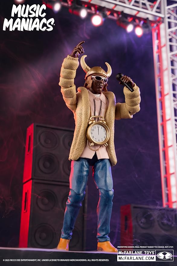 McFarlane Toys - Music Maniacs Hip Hop Flavor Flav 6in Action Figure