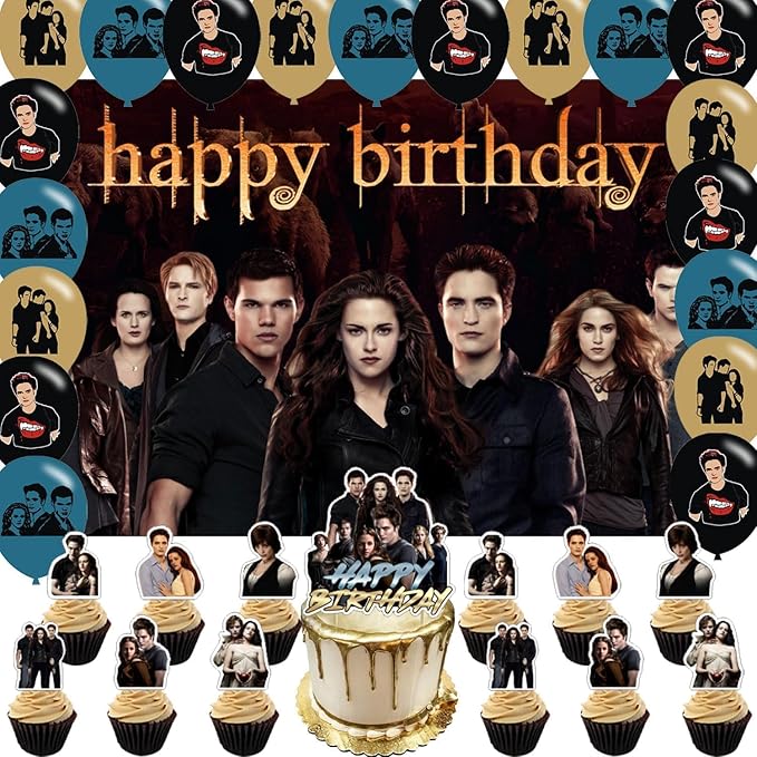 The Birthday Backdrop,Poster for Theme Party Decorations Movie Birthday Supplies Background Studio Shoot Photo Props