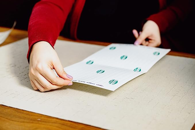 Puzzle Presto Peel & Stick Saver: The Original and Still the Best Way to Preserve Your Finished Puzzle! - 6 Adhesive Sheets and 2 Adhesive Hangers