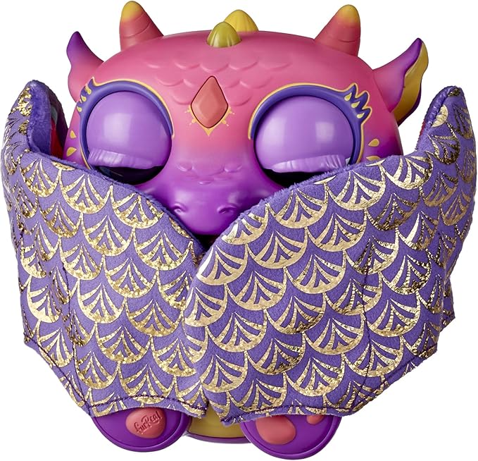FurReal Friends Moodwings Baby Dragon Interactive Pet Toy, 50+ Sounds & Reactions, Ages 4 and Up