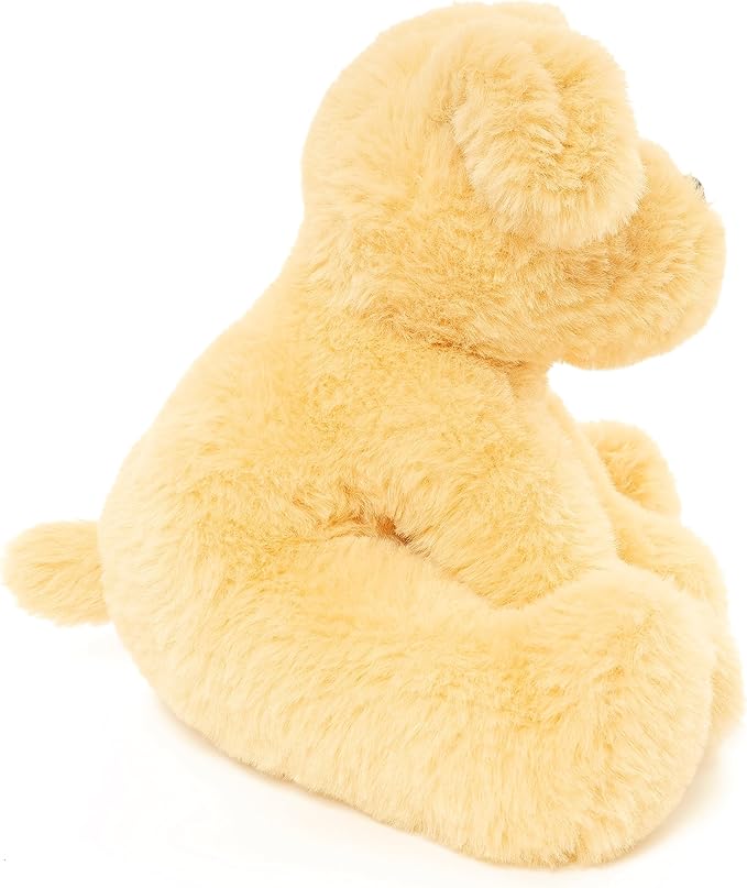 Labs Labrador Golden Retrievers Dog Puppy Stuffed Animals Plush Toys for Kids Boys Girls Birthday Bedtime Gifts, 7.9" Golden Yellow