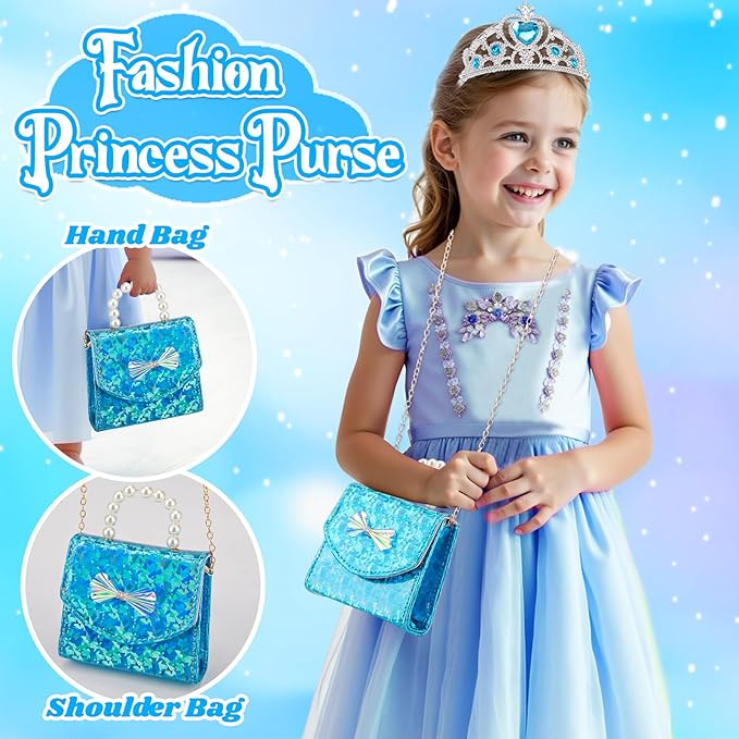 Frozen Toys Makeup & Dress Up Set for Girls 3 4 5 6 Year Old Kids Makeup Kit Princess Real Make up Pretend Play Toy Frozen Costumes Nail Polish Set Birthday Gifts for Girls Toddlers Ages 3-5 4-7 6-8