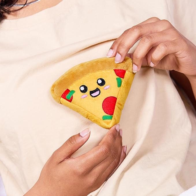 WHAT DO YOU MEME? Emotional Support Pizza — Plush Pizza by Emotional Support Plushies