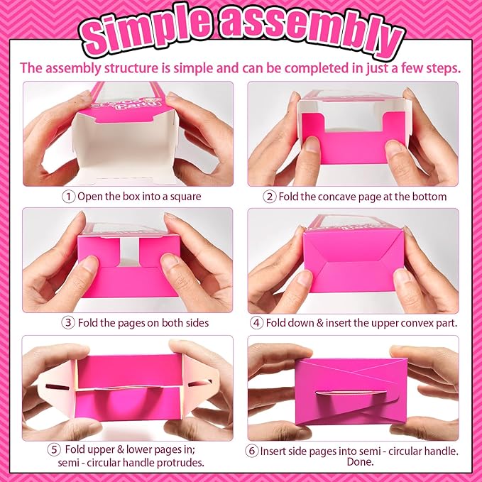 146Pcs Pink Party Favors for Girls, Hot Pink Princess Birthday Party Goodie Bag Stuffer Filler for Kids Girls Birthday Party Decoration Supplies