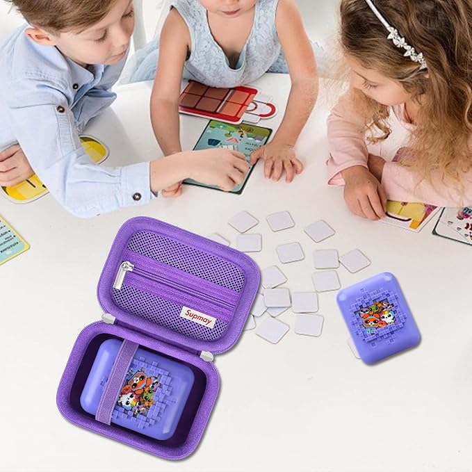 Carrying Case for Bitzee Disney/Magicals/Wizarding World Harry Potter Interactive Characters Inside Interactive Toy Digital Pet, Disney Toys & Digital Pet Kids Toys for Girls & Boys, Purple