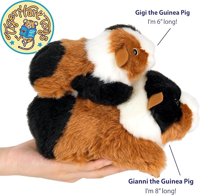 Gianni The Guinea Pig - 9 Inch Stuffed Animal Plush