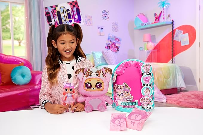 LOL Surprise Tweens Costume Surprise Ali Dance Fashion Doll with Inflatable Pink Puppy Pet Costume and Multiple Surprises Including Fabulous Fashions & Accessories – Great Gift for Kids Ages 4+