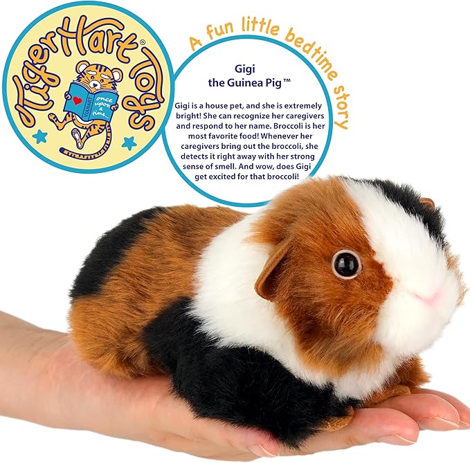 Gigi The Guinea Pig - 6 Inch Stuffed Animal Plush