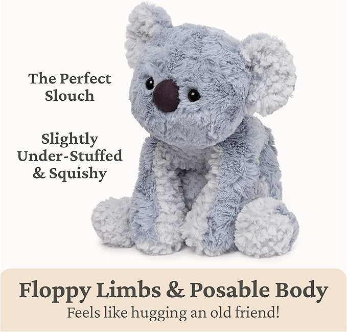 GUND Cozys Collection Koala Stuffed Animal, Koala Bear Plush Toy for Ages 1 and Up, Gray/White, 10"