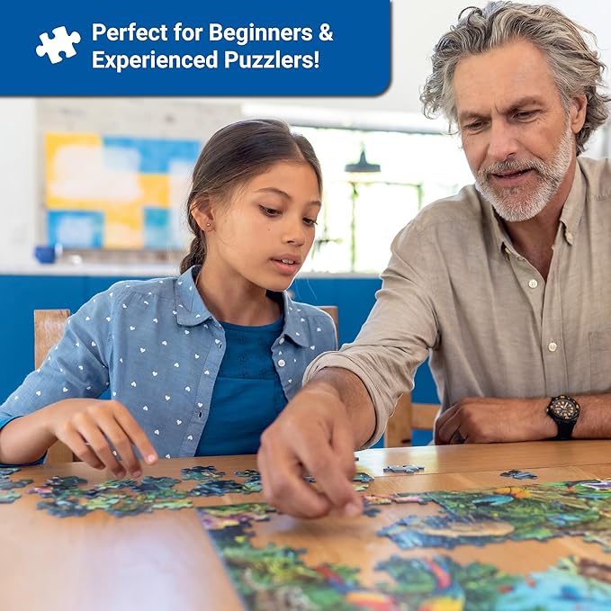 Ravensburger - Tranquil Harbour - 500 Piece Jigsaw Puzzle - Stunning, Vivid Imagery of a Summer Coastal Harbor - Inspiring Scene - Ideal Gift - Frameable Art - Screen-Free Fun - Puzzles for Adults