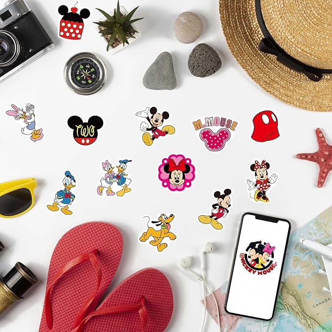 Mouse Stickers, Scrapbooking, 32 Different Sheets, Teacher Reward Stickers Prizes, Mouse Themed Birthday Party Favors Supplies，Recommended Age 18(Style B)