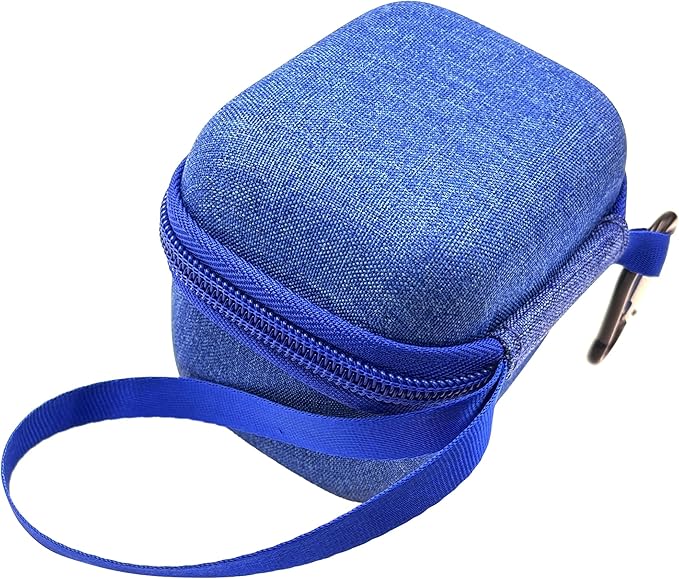 Hard Carrying EVA Case Compatible with Bitzee Digital Pet Interactive Virtual Toy, Storage Travel Holder for Bitzee Virtual Electronic Pets Accessories for Kids (Case Only) (Blue)