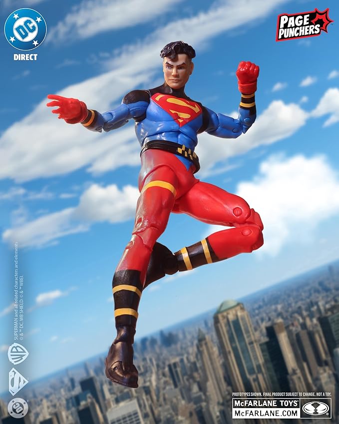 McFarlane Toys- DC Direct Page Punchers Superboy (Superboy #1) 7in Figure with Comic
