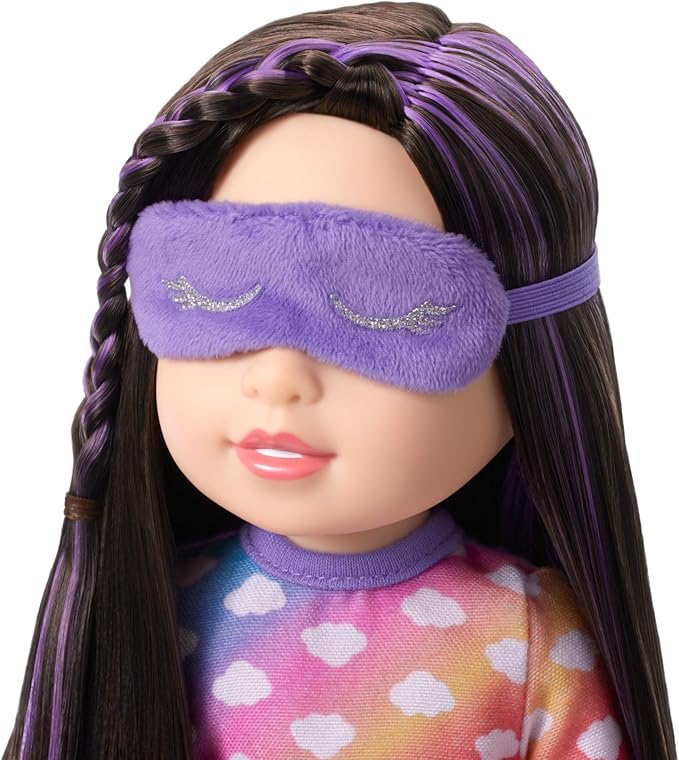 American Girl, AG Sisters Staying Up Late Styles, Doll Clothes, For 14.5-inch Dolls, 8 pcs, For Ages 4+