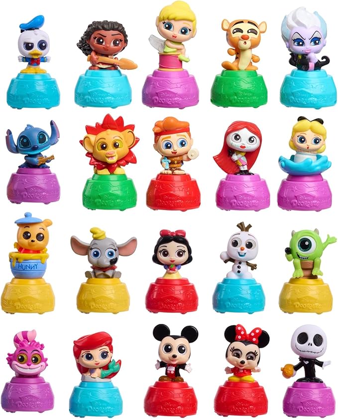 Disney Doorables Micro Motion Capsules, Surprise 1.5-inch Micro Motion Collectible Figurine, Kids Toys for Ages 5 Up by Just Play