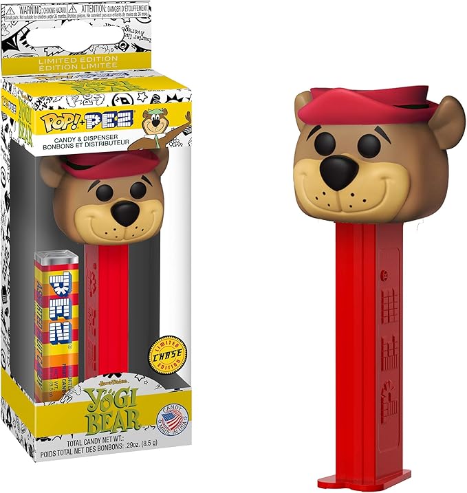 Funko Pop Pez: Hanna Barbera - Yogi Bear (Styles May Vary) Collectible Figure, Multicolor