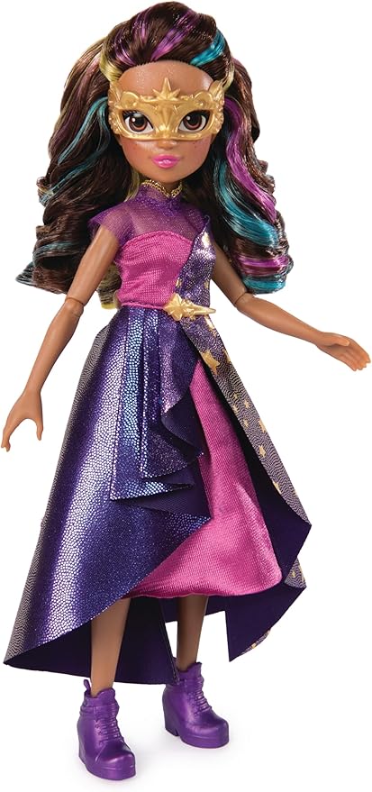 Unicorn Academy, Sophia Masquerade Ball Doll with 9 Accessories, 9.5”, Dolls & Unicorn Toys for Girls