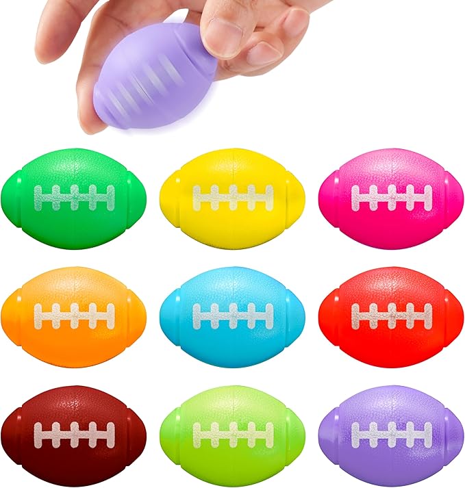 JOYIN 36 Pack Football Fidget Spinners for Kids, Football Party Favors, Fidget Toys Bulk, Easter Egg Fillers Goodie Bag Stuffers for Birthday Party,Super Bowl LIII Party, Treasure Box for Classroom