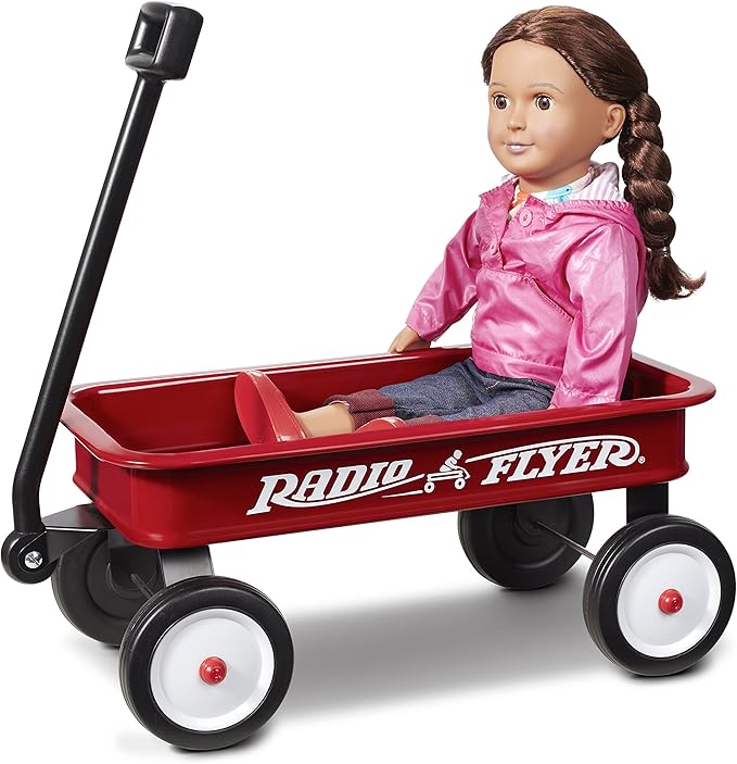 Radio Flyer Miniature Kids Wagon 16.5”, Toy Wagon with Wheels, Rolling Cart for Toddlers & Kids, Indoor & Outdoor Play or Baby Shower Decoration, Ages 1.5+
