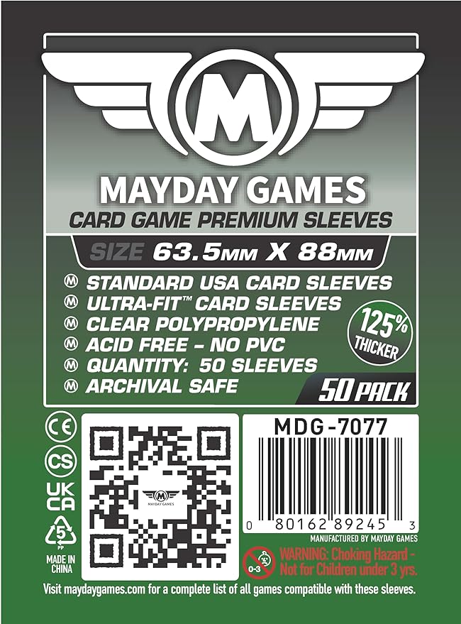 Mayday Games Daybreak Compatible Premium Card Sleeve Bundle