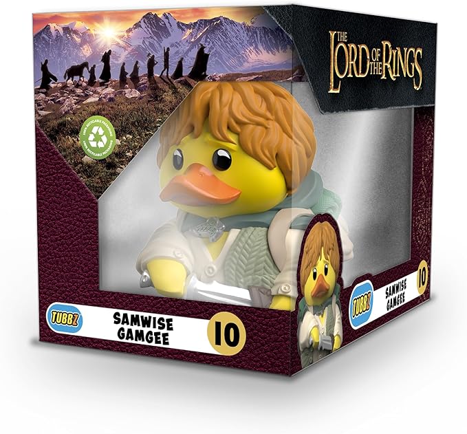 TUBBZ Boxed Edition: Lord of The Rings - Samwise Gamgee Cosplaying Rubber Duck Vinyl Figure