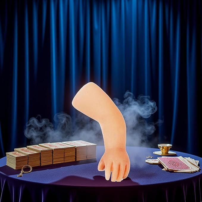 1pc Little Hand Coin Disappeared Trick Tools,Close-Up Magic Show Props Stylish and Popular Joke Magic Coins Disappear Gimmicks,Magic Kits and Accessories,Novelty and Gag Toys