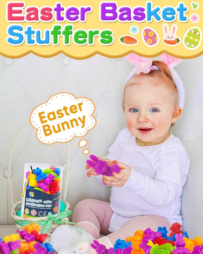 Counting Animals Montessori Toys for 3 4 5 Years Old Boys Girls, Preschool Learning Activities Educational Sensory Toys Gifts Easter Basket Stuffers for Kids Toddlers Ages 3-5, 4-8