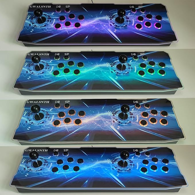 GWALSNTH 3D Pandora Box 80S Pro Arcade Games Console, 16800 in 1 HD Video Games Machine,Plug and Play Game at Home,WiFi Function