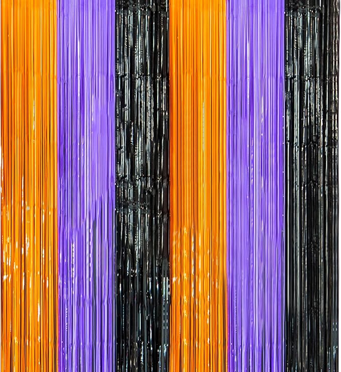 OHOME Halloween Decorations - Halloween Party Decorations | Trick or Treat Backdrop Banner for Wall Door | Halloween Birthday Party Favors Supplies Indoor Outdoor