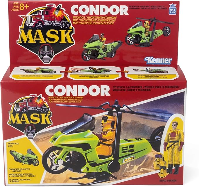 The Loyal Subjects M.A.S.K. Condor with Brad Turner Figure