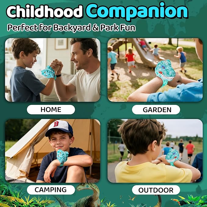 Vvinca Walkie Talkies for Kids 5 Pack, Toys for Boys Girls Age 3-13 Ourdoor Camping Gift, Including Dinosaur Walkie Talkies 2 Pack, Rechargeable Walkie Talkie 3 Pack for Christmas, Birthday Gifts