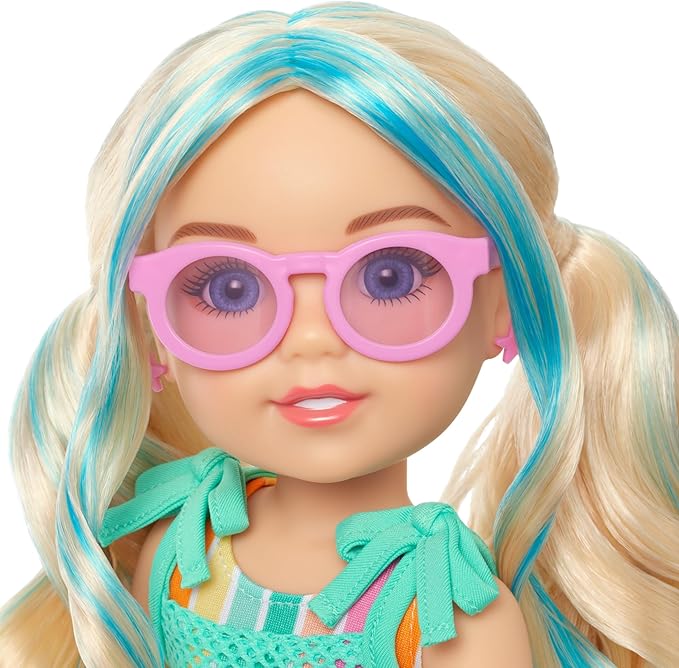 American Girl, AG Sisters Beachy Chic Fashion Set, Doll Clothes, for 14.5-inch Dolls, 8 pcs, for Ages 4+