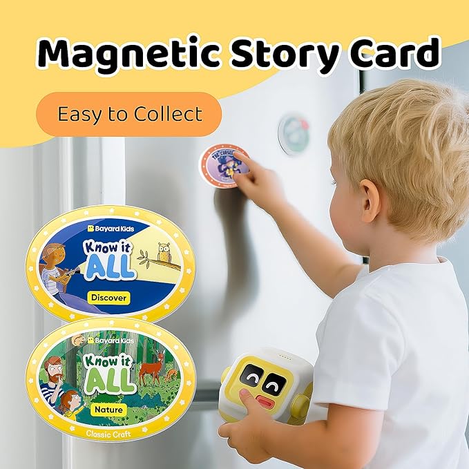 Know It All Classic Craft Story Cards 2-Pack – Discover & Nature, 8 Screen-Free Audio Stories for Kids Ages 3-6, Perfect for Bedtime & Learning(No Player)