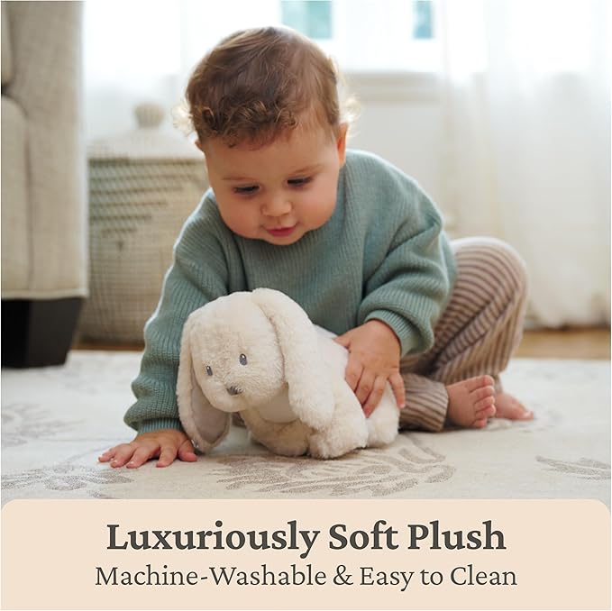 GUND Baby Clover Bunny Plush, Bunny Stuffed Animal for Babies and Toddlers, Cream, 10”
