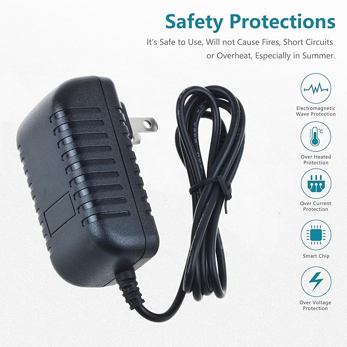 AC/DC Adapter for VTECH Kids Learning Game Toys Power Supply Cord Cable PS Wall Home Charger Input: 100-240 VAC 50/60Hz Worldwide Voltage Use Mains PSU