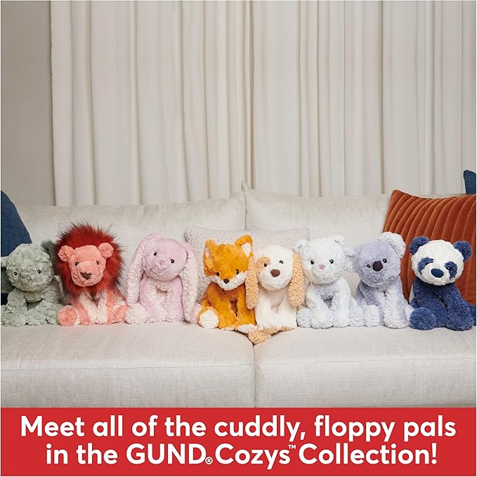 GUND Cozys Collection Fox Stuffed Animal Plush Toy for Ages 1 and Up, Orange, 10”