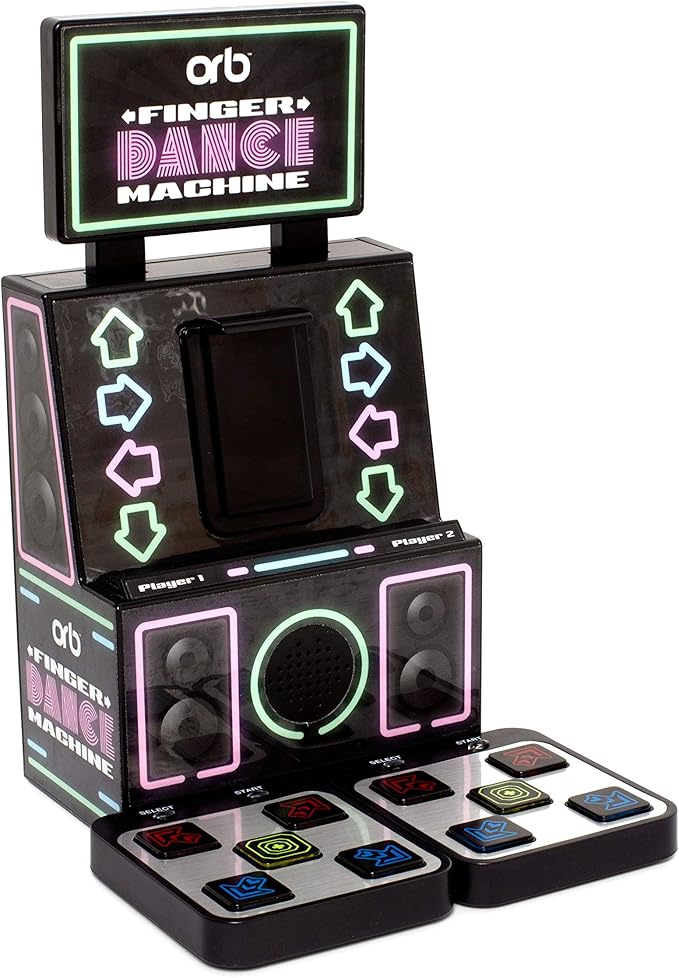 Thumbs Up Retro Games Console Arcade Finger Dance Mat Handheld Console Machine, Compatible with iPhone, Samsung and Other Smartphones
