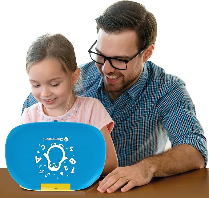 Clementoni - 16425 - Computer Kid DOT Laptop - Talking Electronic Educational Game, Kids Computer, Kids Laptop 3 Years, Technology for Kids, Portable, Batteries Included