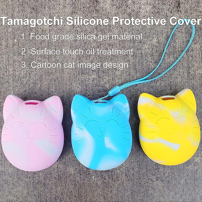 Tamagochi Pet Game Protective Cover Shell Silicone Case Pet Game Machine Cover for Cartoon Electronic Machine