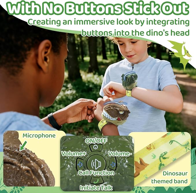 Vvinca Toddler Walkie Talkies for Kids 4 Pack - Toys for Boys Girls Age 3-12， Including Dinosaur Walkie Talkies 2 Pack, Rechargeable Walkie Talkie 2 Pack, Kids Toys for Christmas、Birthday Gifts