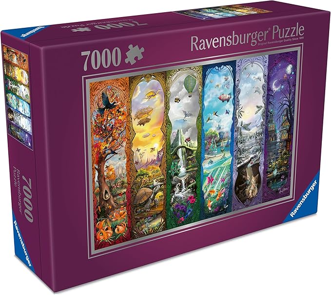 Ravensburger The Six Portals 7000 Piece Jigsaw Puzzle | Premium Quality Made in Europe | FSC Certified Materials