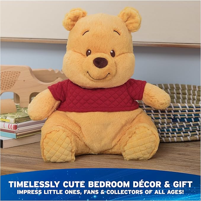 GUND Disney Official Winnie The Pooh Oh So Snuggly Plush, Teddy Bear Stuffed Animal for Babies and Infants, Yellow, 12.5”