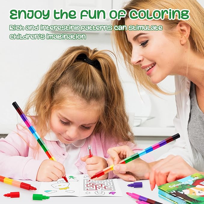 BenLouis 24 Pcs Farm Animals Mini Coloring Books Kids Barn Party Favors Small Activity Books Bulk for Kids Farmhouse Cow Horse Birthday Goodie Bags Stuffers Return Gifts Classroom Travel