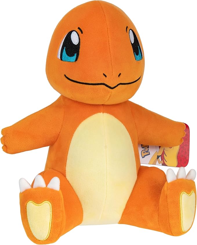 Pokemon Charmander Plush - 12-Inch Soft Plush with Authentic Details