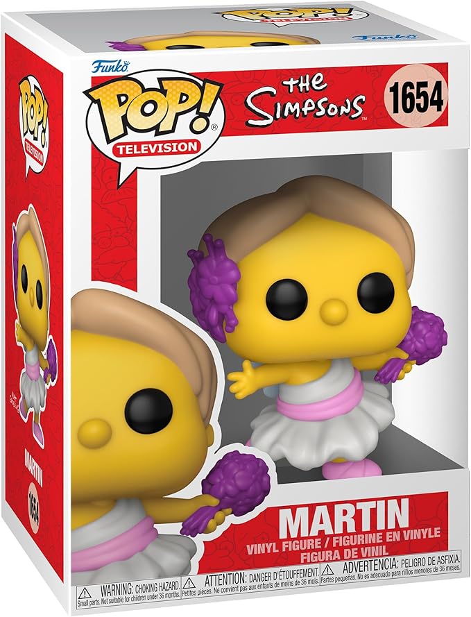 Funko POP TV: Simpsons - Martin Prince As Calliope - The Simpsons - Collectable Vinyl Figure - Gift Idea - Official Merchandise - for Kids & Adults - TV Fans - Model Figure for Collectors